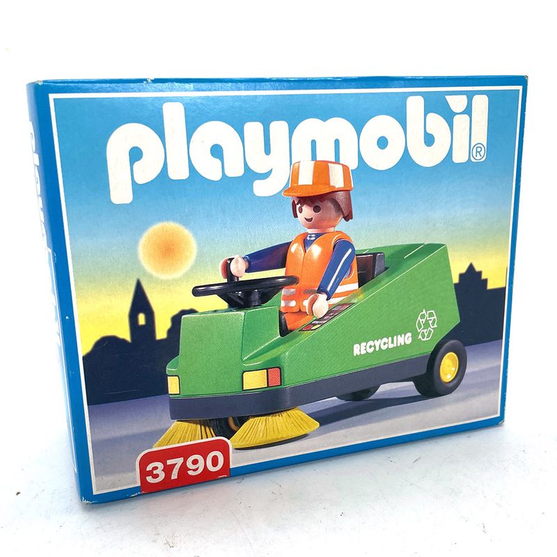 playmobil 3790 cantonnier et machine playmobil 3790 cantonnier et machine