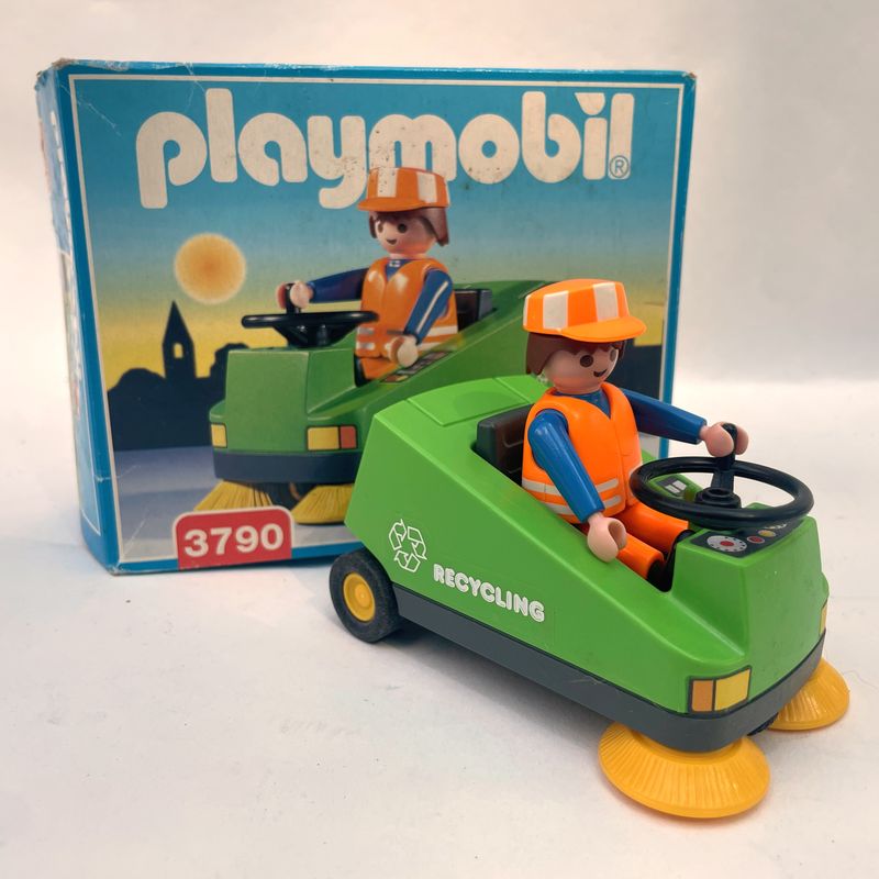 playmobil 3790 cantonnier et machine lavage playmobil 3790 cantonnier et machine lavage