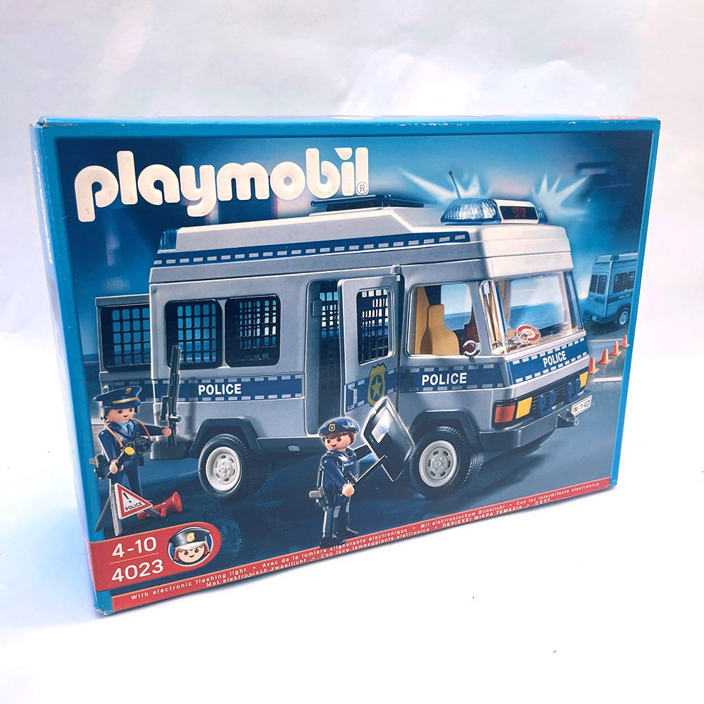 playmobil 4023 fourgon de police playmobil 4023 fourgon de police