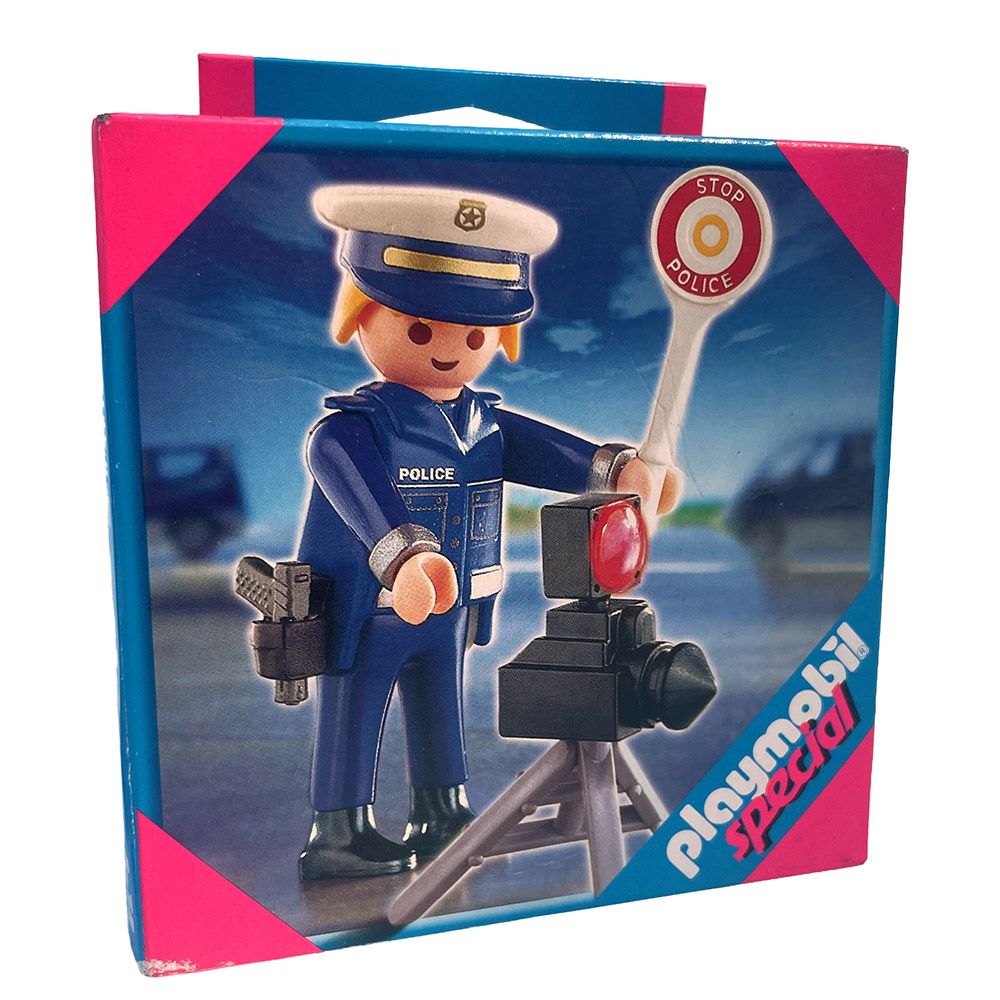playmobil 4902 policier et radar