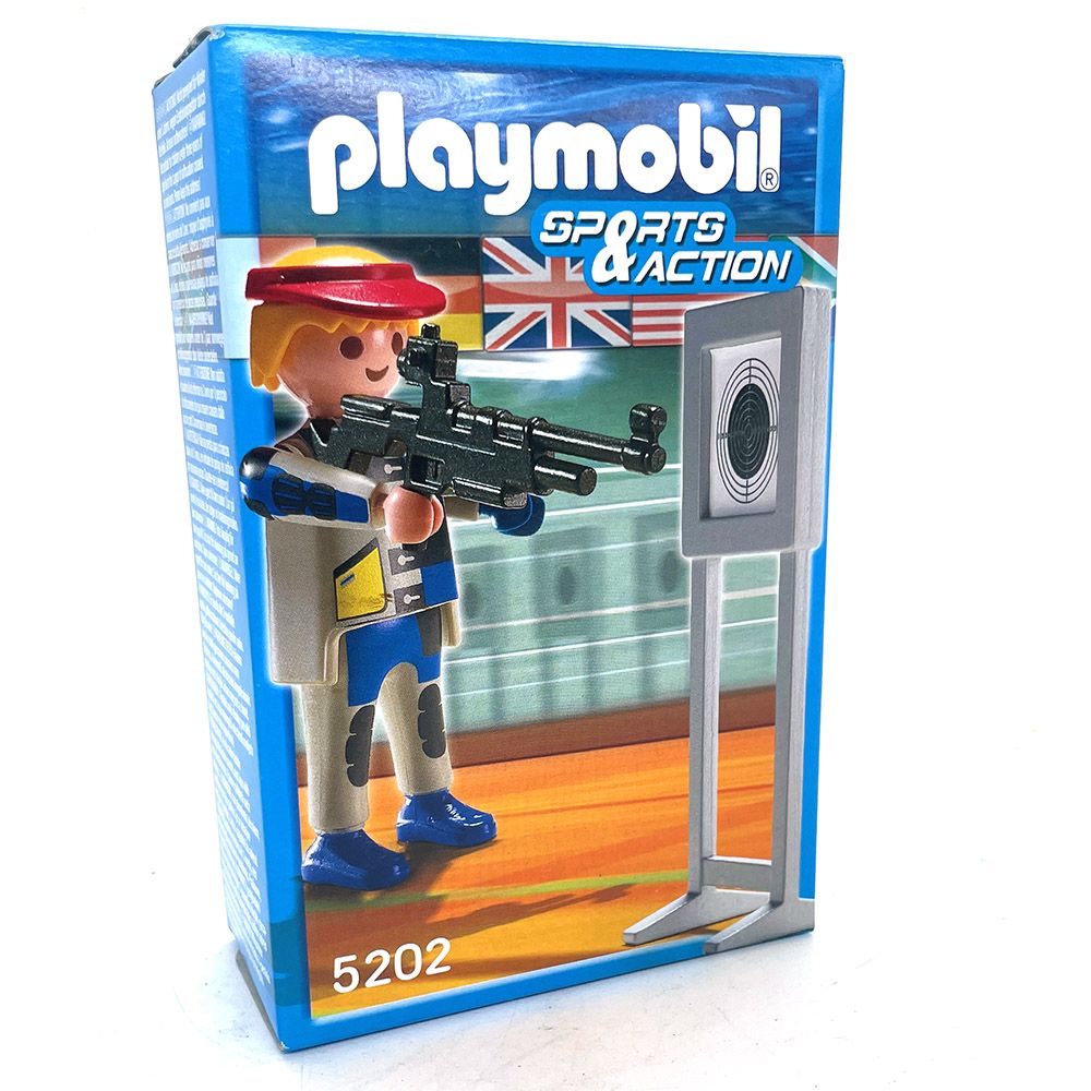 playmobil 5202 tireur sportif jeux olympiques playmobil 5202 tireur sportif jeux olympiques