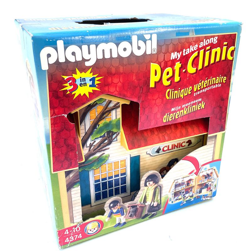 playmobil 4374 clinique vétérinaire transportable playmobil 4374 clinique vétérinaire transportable