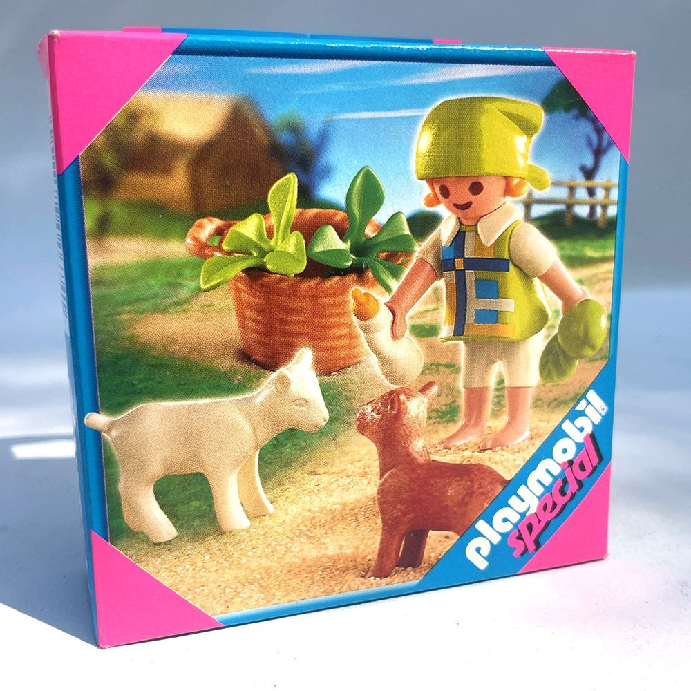 playmobil 4674 enfant et chevreaux