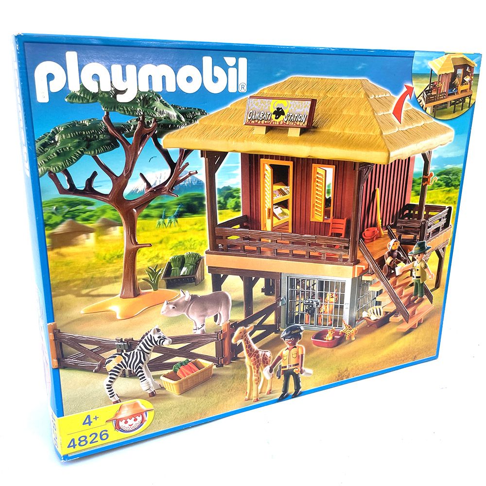 playmobil 4826 maison du safari