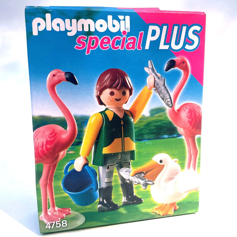 playmobil 4758 vétérinaire flamands roses 2