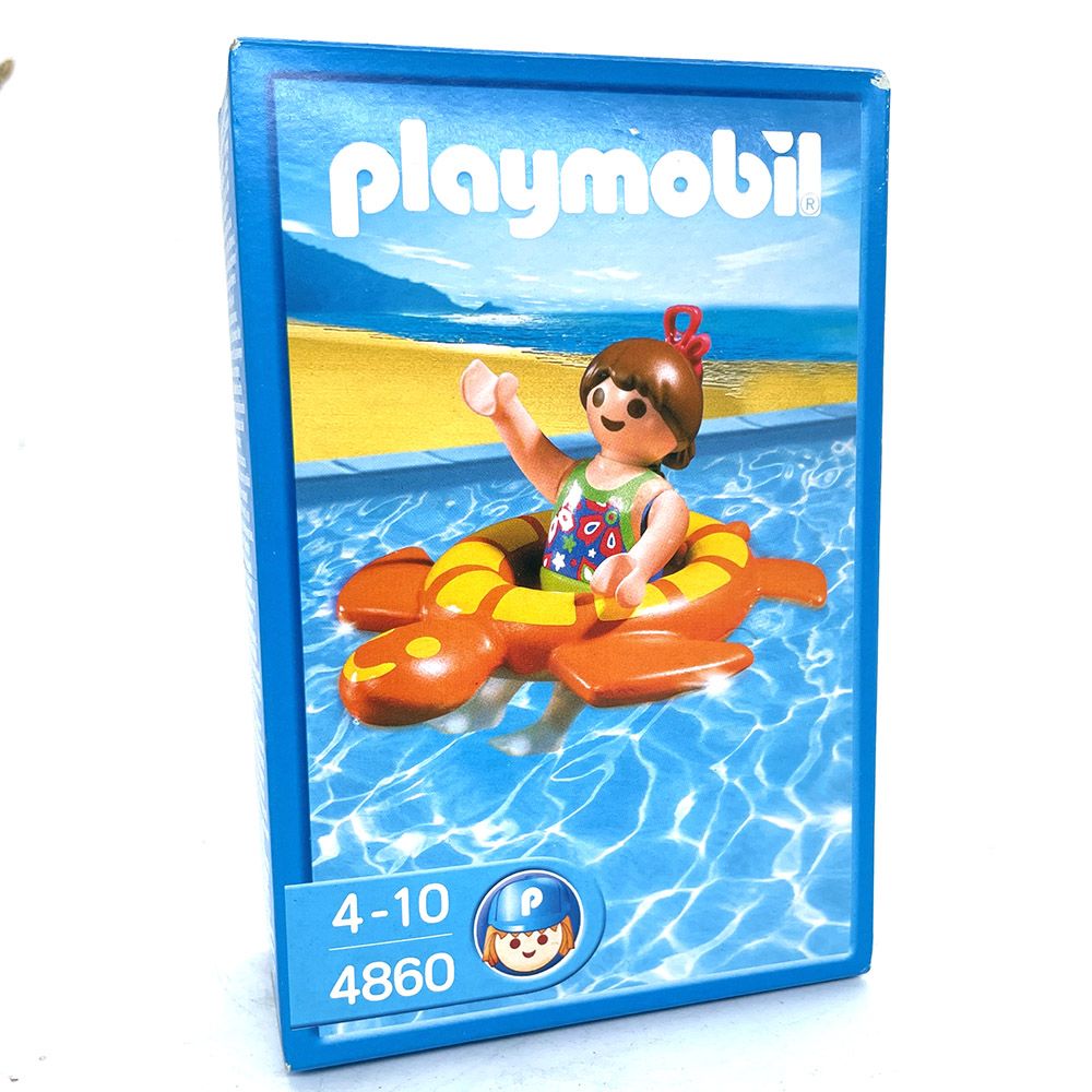 playmobil 4860 fillette baigneuse et bouée playmobil 4860 fillette baigneuse et bouée