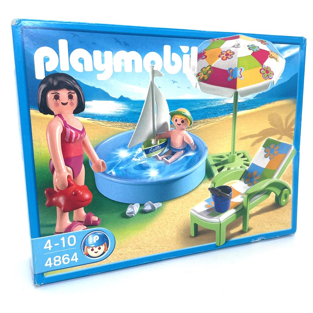 Playmobil 4864 maman et mini piscine Playmobil 4864 maman et mini piscine