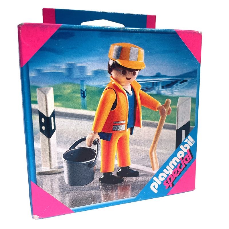 playmobil 4682 cantonnier route playmobil 4682 cantonnier route