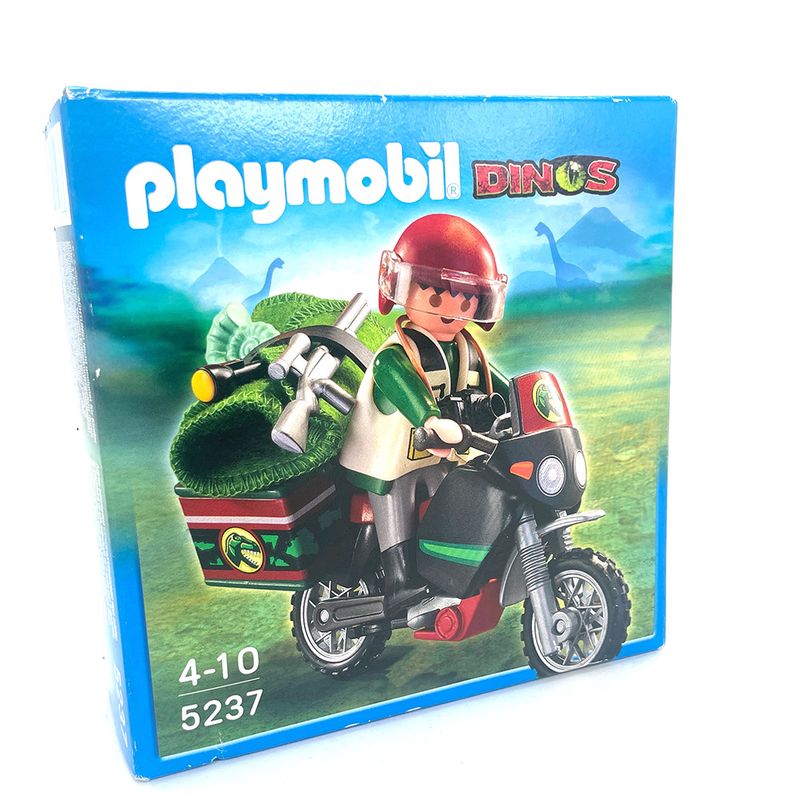 playmobil 5237 moto explorateur dinos