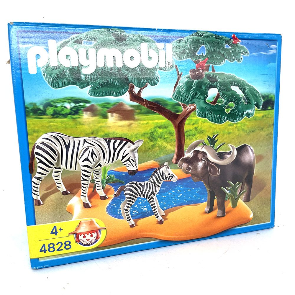 playmobil 4828 zèbres et buffle playmobil 4828 zèbres et buffle