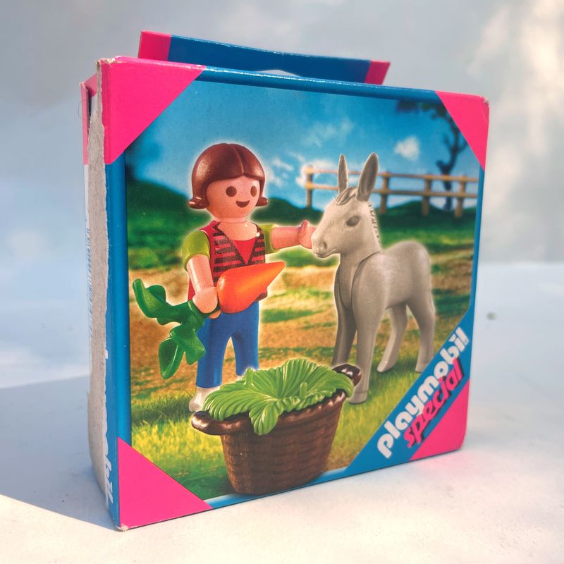 playmobil 4740 enfant et ânon
