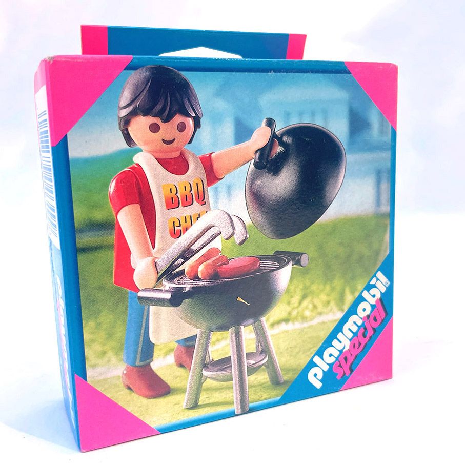 playmobil 4649 homme et barbecue playmobil 4649 homme et barbecue