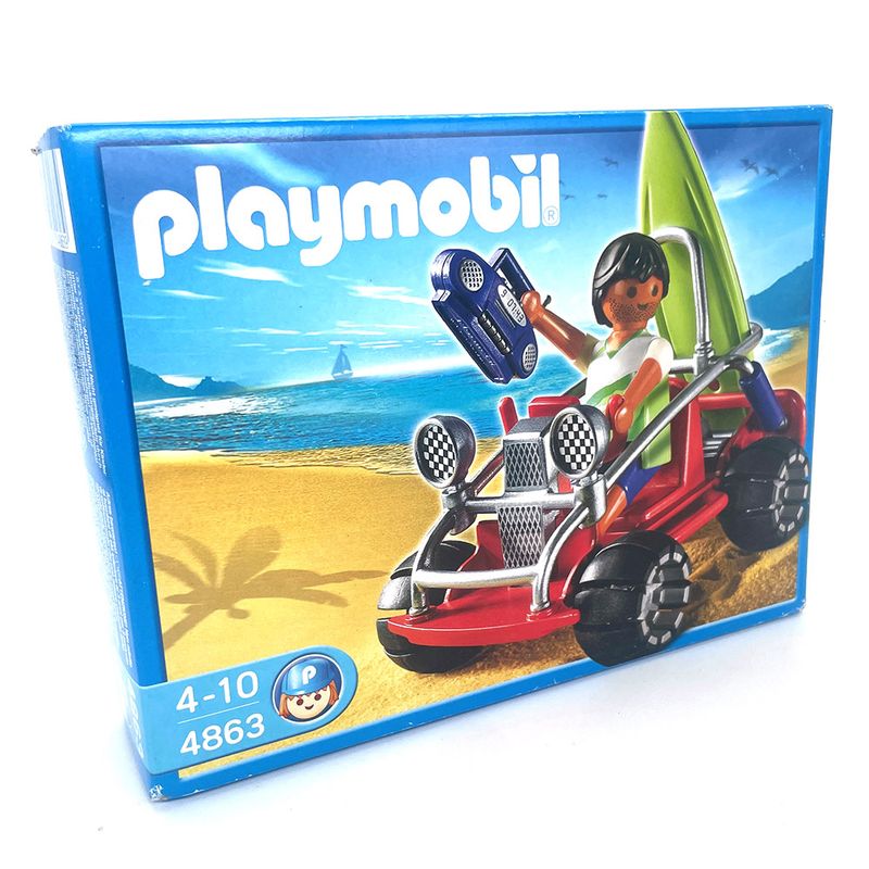 Playmobil 4863 quad de plage surfeur Playmobil 4863 quad de plage surfeur