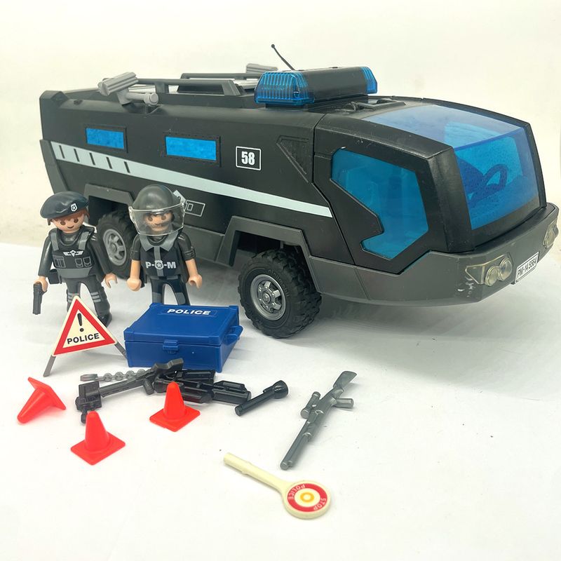 playmobil camion de police intervention playmobil camion de police intervention