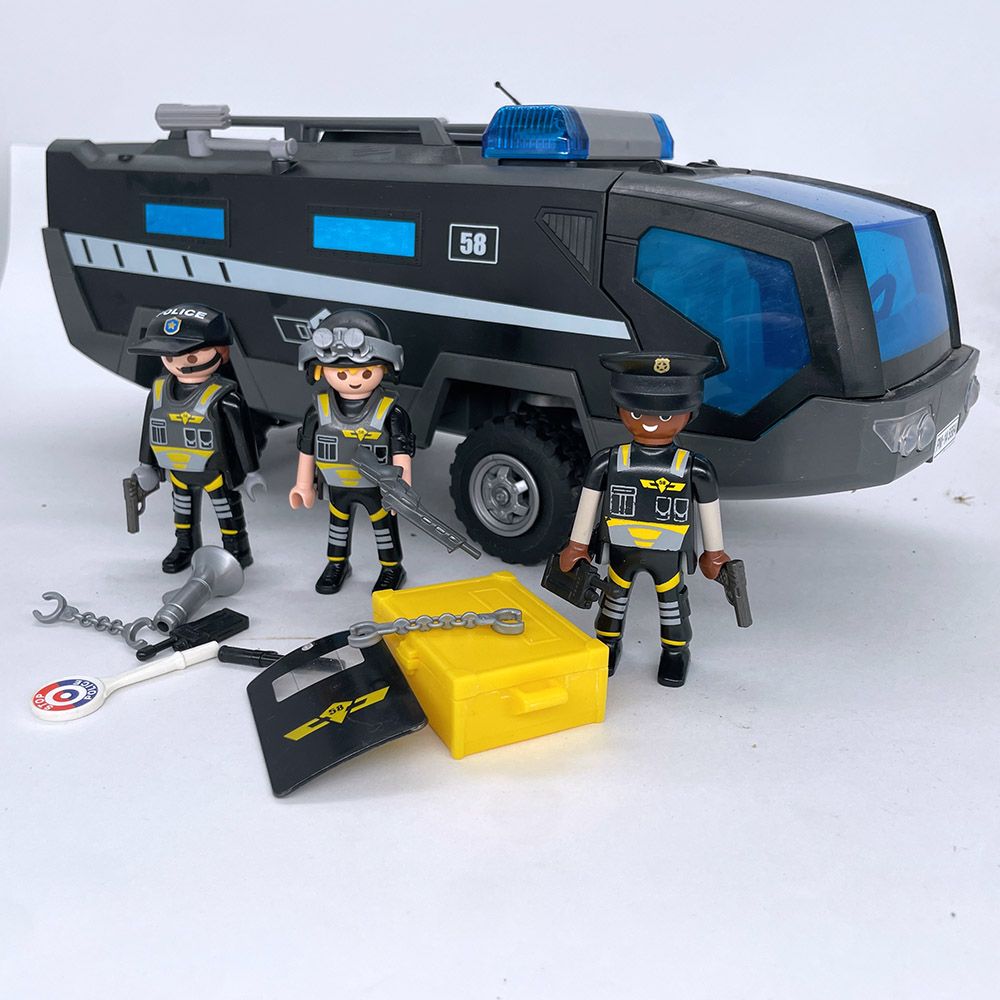 playmobil camion de police intervention playmobil camion de police intervention