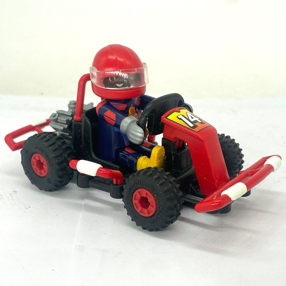 playmobil kart rouge