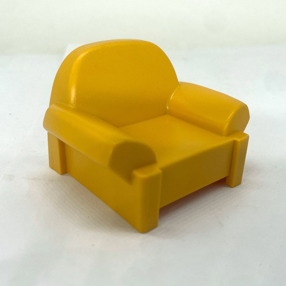 playmobil fauteuil moulé jaune playmobil fauteuil moulé jaune