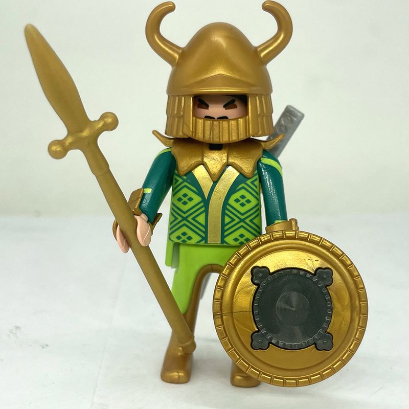 playmobil samouraï or et vert playmobil samouraï or et vert