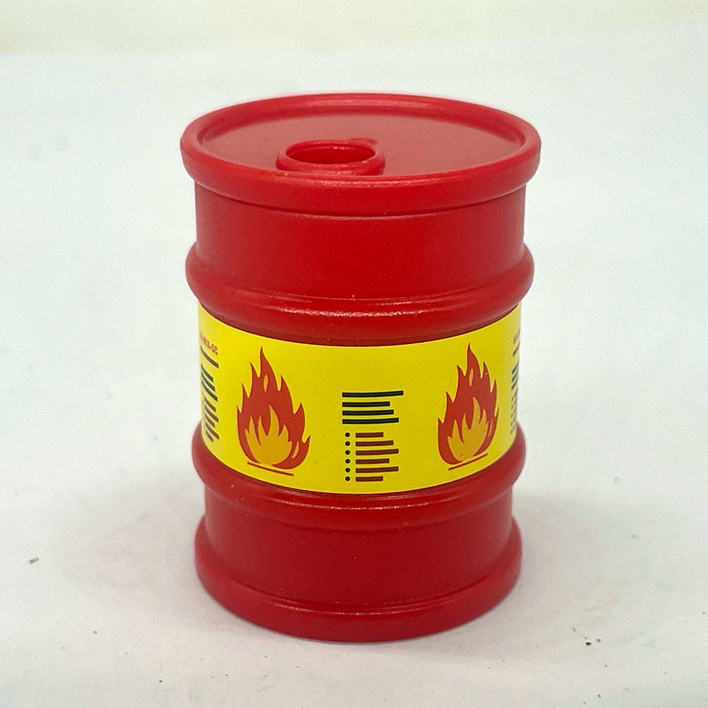 playmobil bidon rouge inflammable