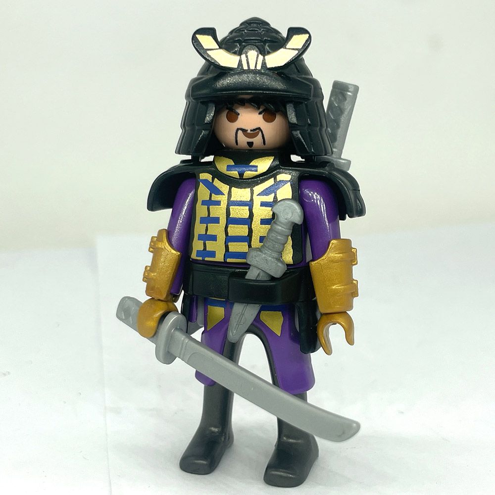 playmobil samouraï violet