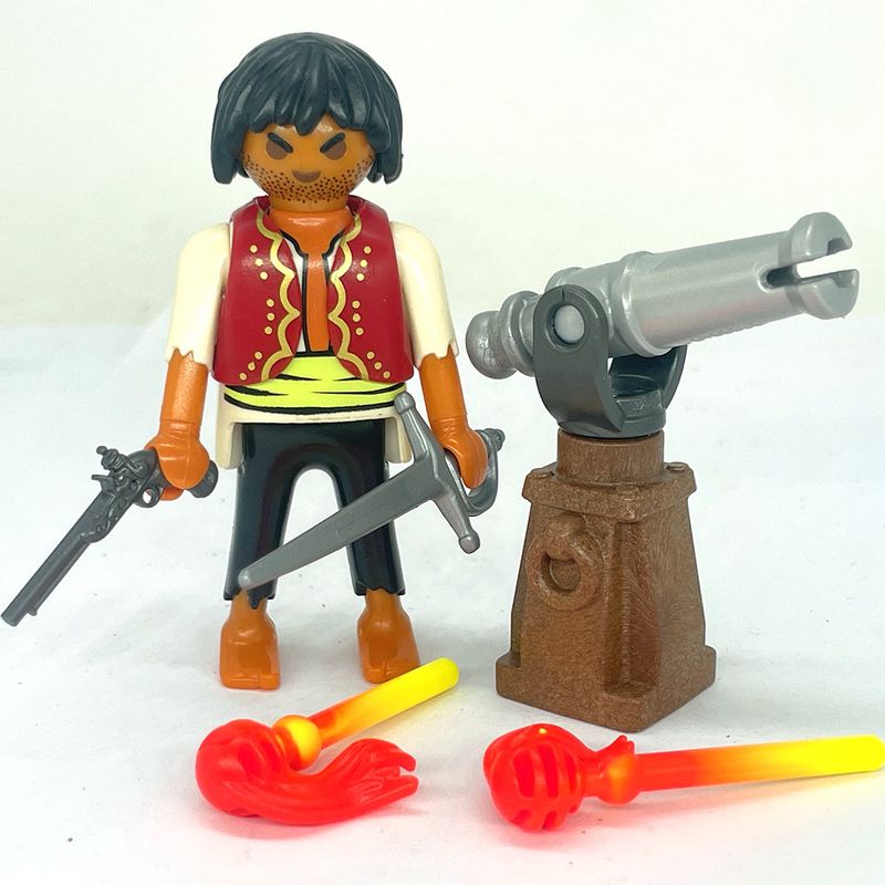 playmobil pirate couleuvrine enflammée playmobil pirate couleuvrine enflammée