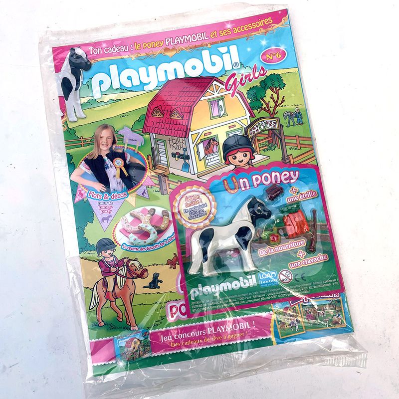 playmobil magazine avec cadeau poney playmobil magazine avec cadeau poney
