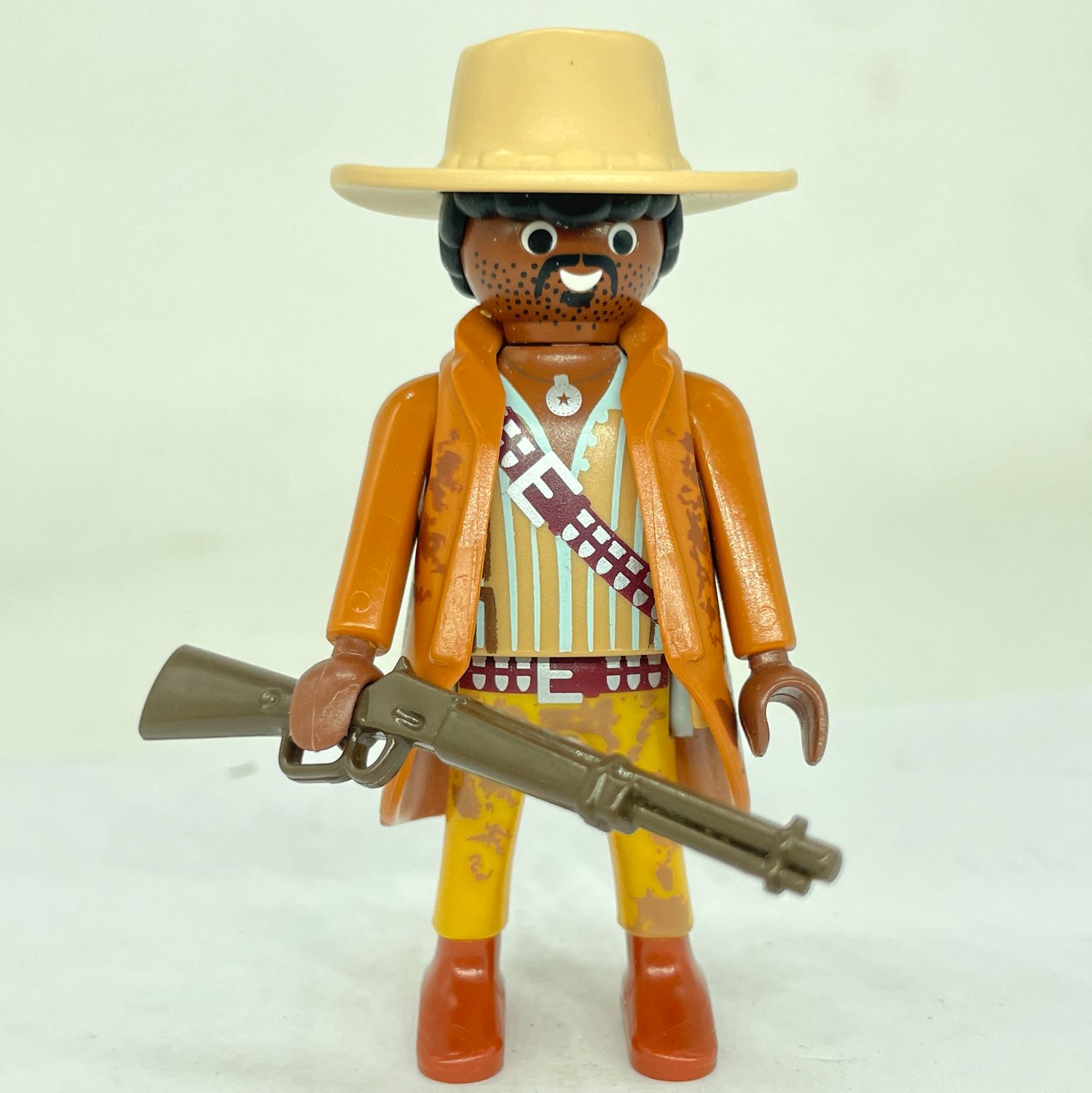 playmobil cowboy black django playmobil cowboy black django