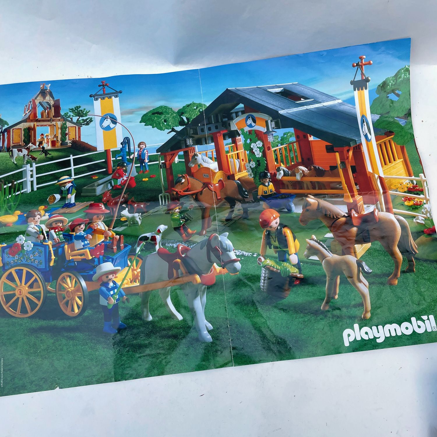 playmobil poster ferme playmobil poster ferme