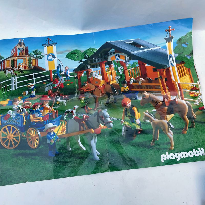 playmobil poster ferme playmobil poster ferme