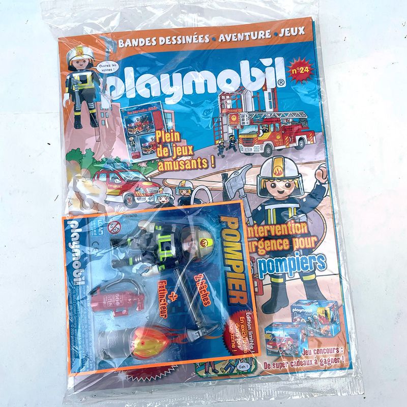 playmobil magazine avec cadeau pompier playmobil magazine avec cadeau pompier