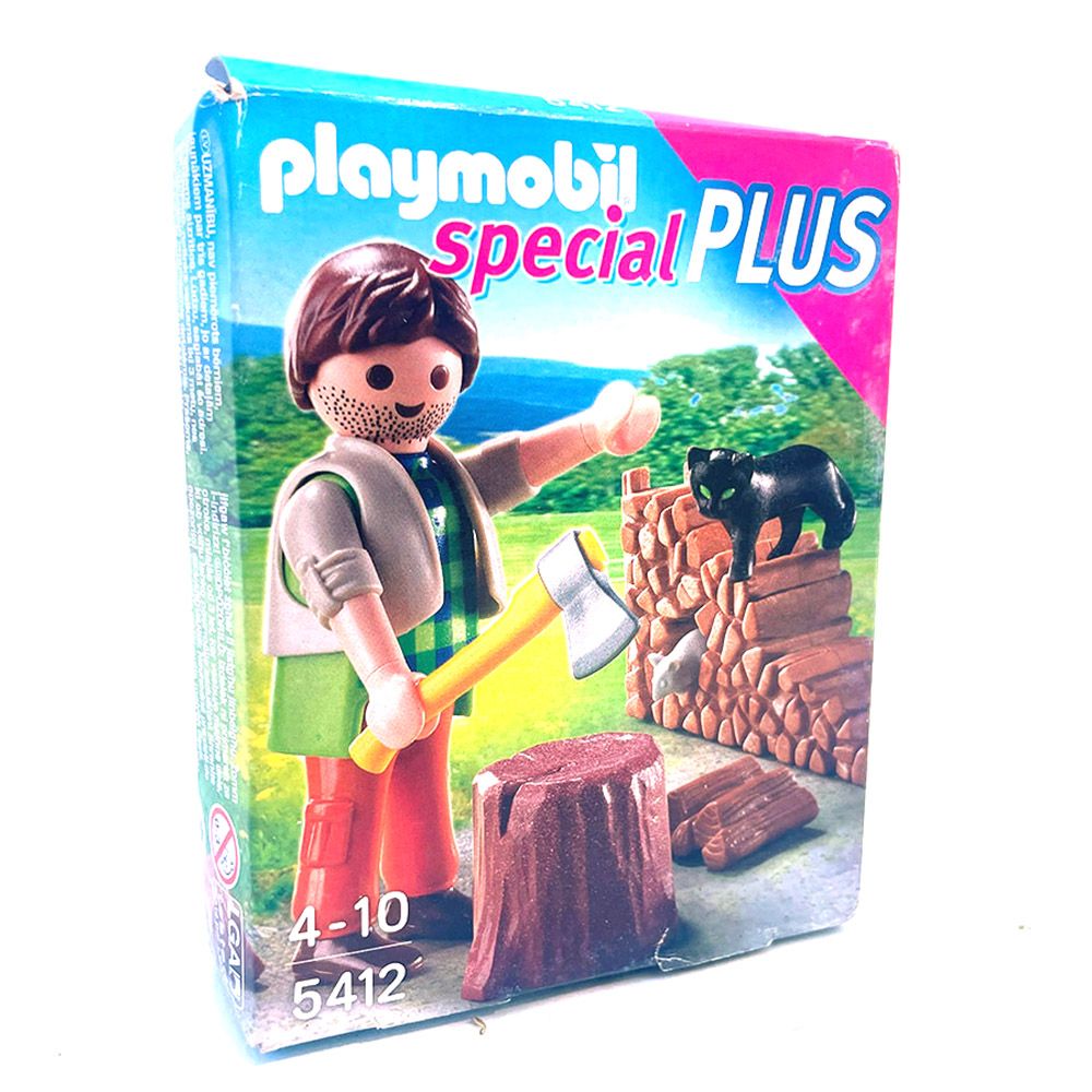 playmobil 5412 bucheron playmobil 5412 bucheron