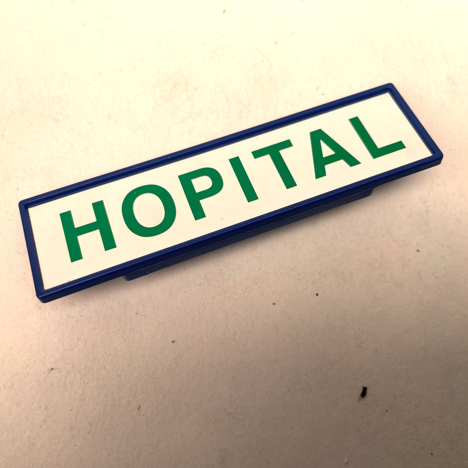 playmobil panneau hôpital playmobil panneau hôpital