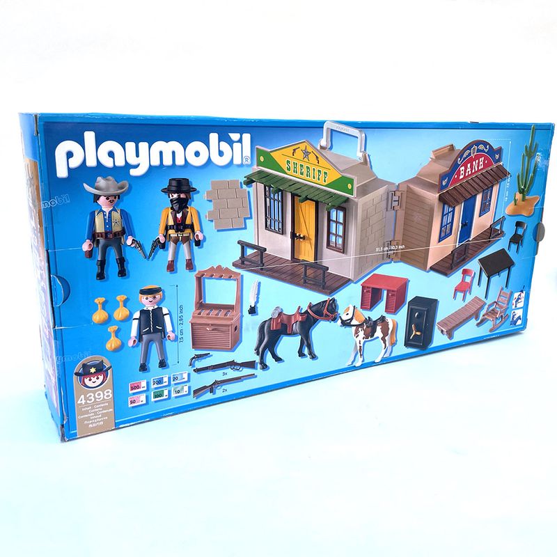 playmobil 4398 maison transportable western playmobil 4398 maison transportable western