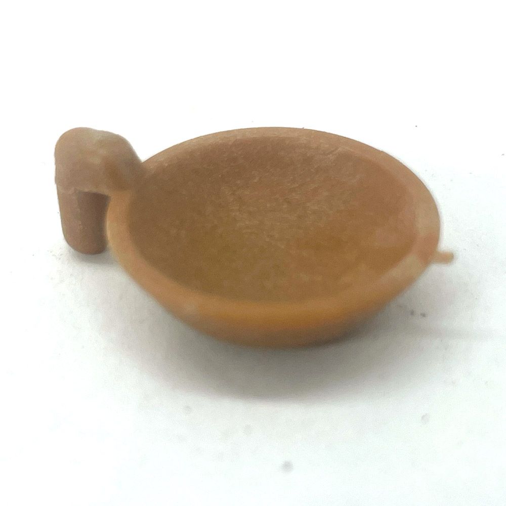playmobil écuelle assiette marron playmobil écuelle assiette marron