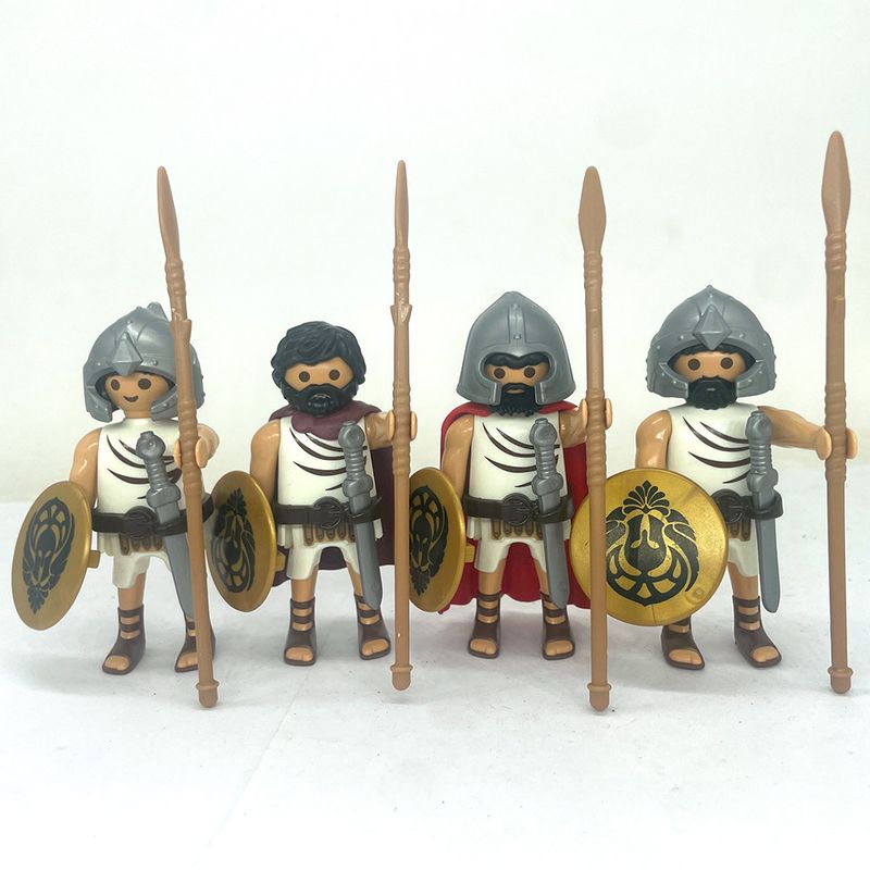 playmobil 4 guerriers grecs playmobil 4 guerriers grecs