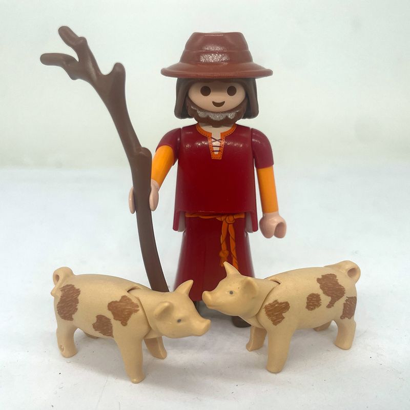 playmobil berger avec cochons playmobil berger avec cochons