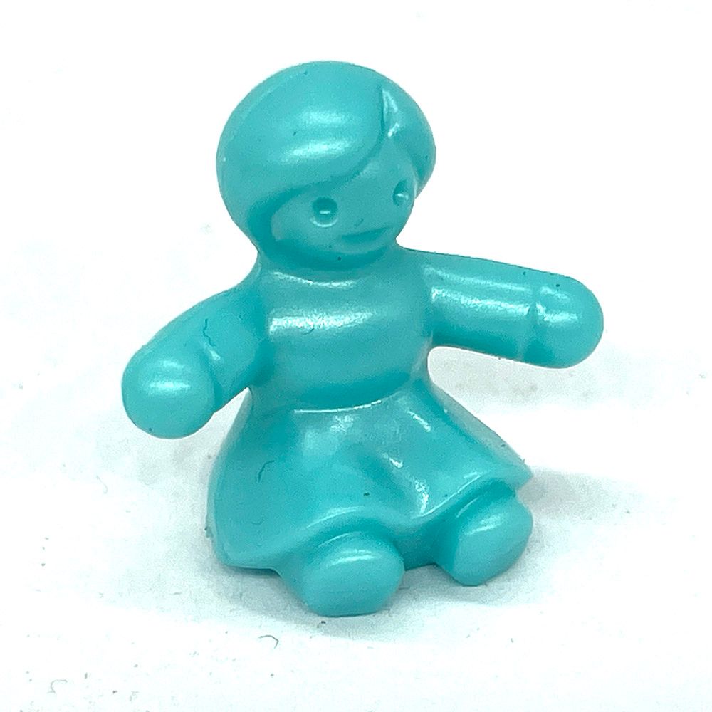 Playmobil poupée turquoise