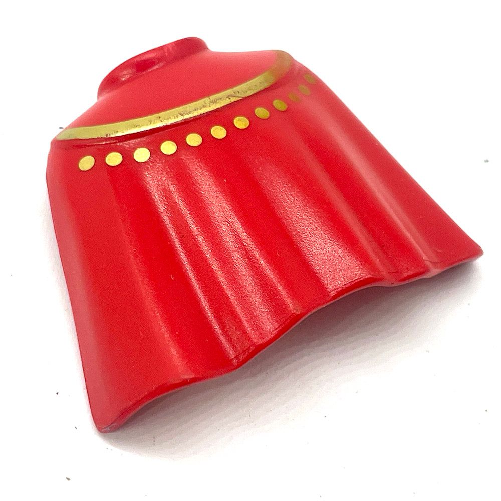 Playmobil cape courte rouge et or