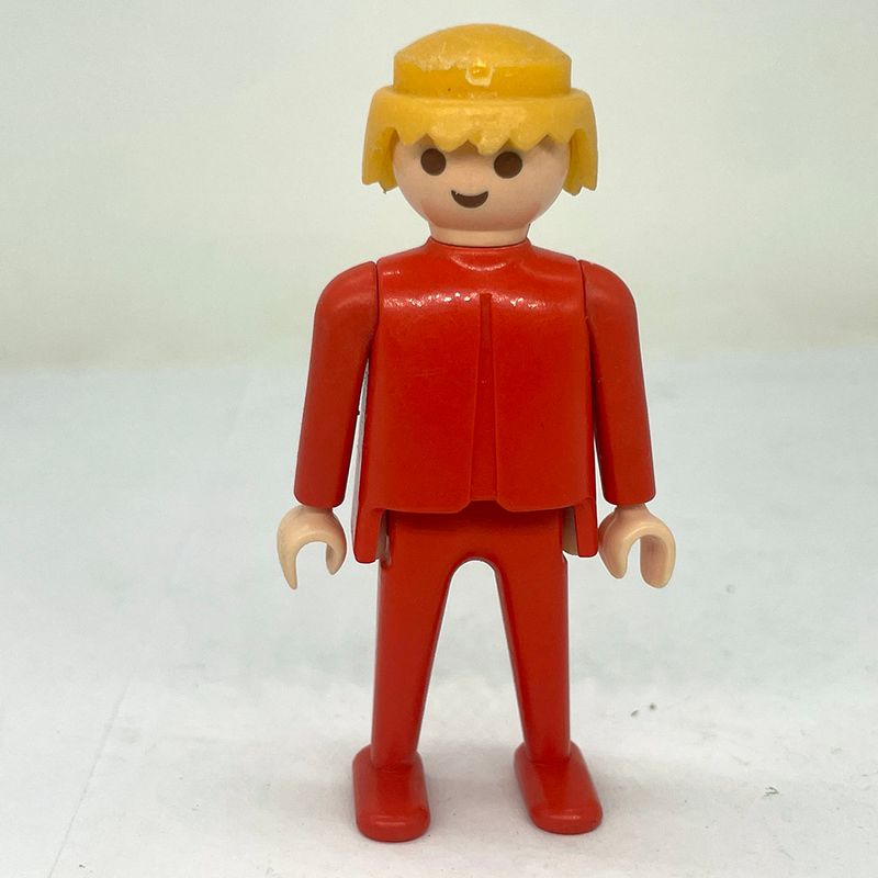 playmobil homme vintage rouge playmobil homme vintage rouge
