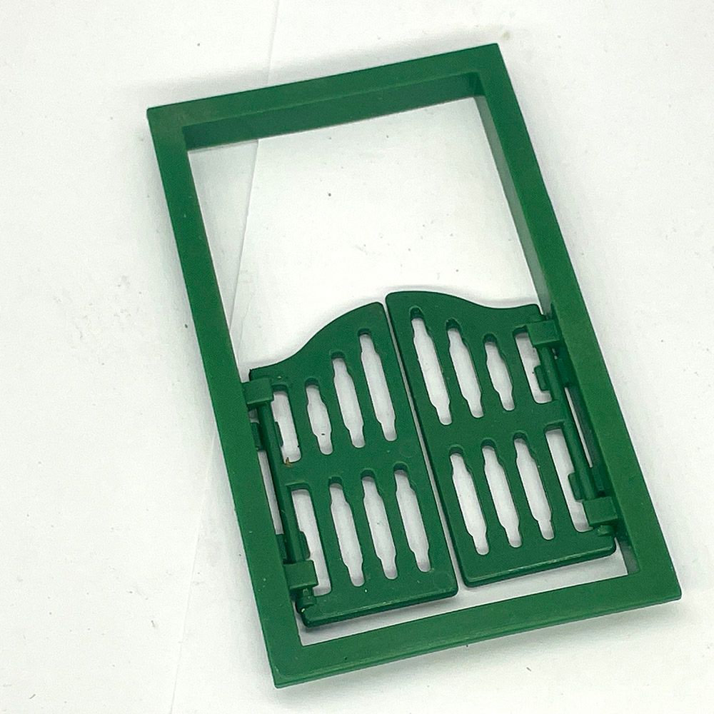 Playmobil porte de saloon vert Playmobil porte de saloon vert
