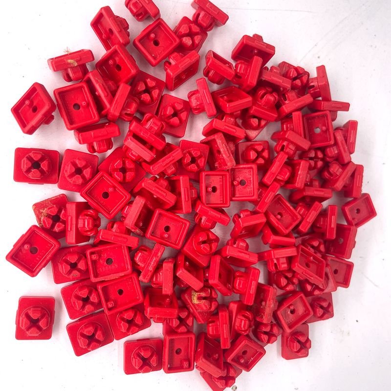 playmobil 100 clips rouges système X playmobil 100 clips rouges système X