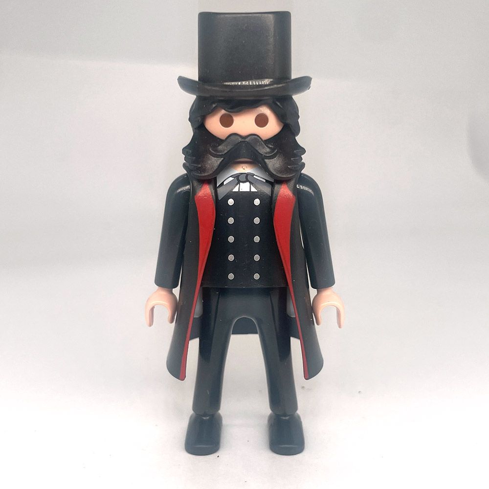 playmobil homme 1900 manteau noir