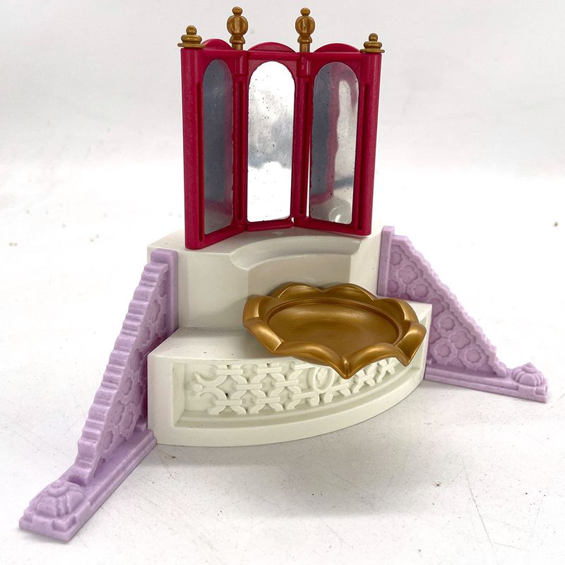 playmobil fontaine d'angle rose