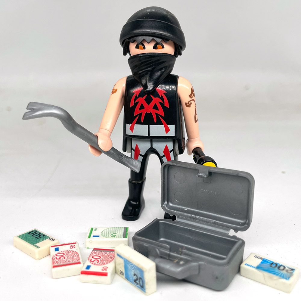 playmobil bandit cambrioleur au butin playmobil bandit cambrioleur au butin