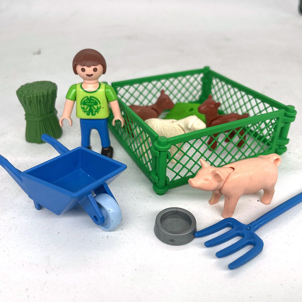 playmobil enfant et enclos animaux playmobil enfant et enclos animaux