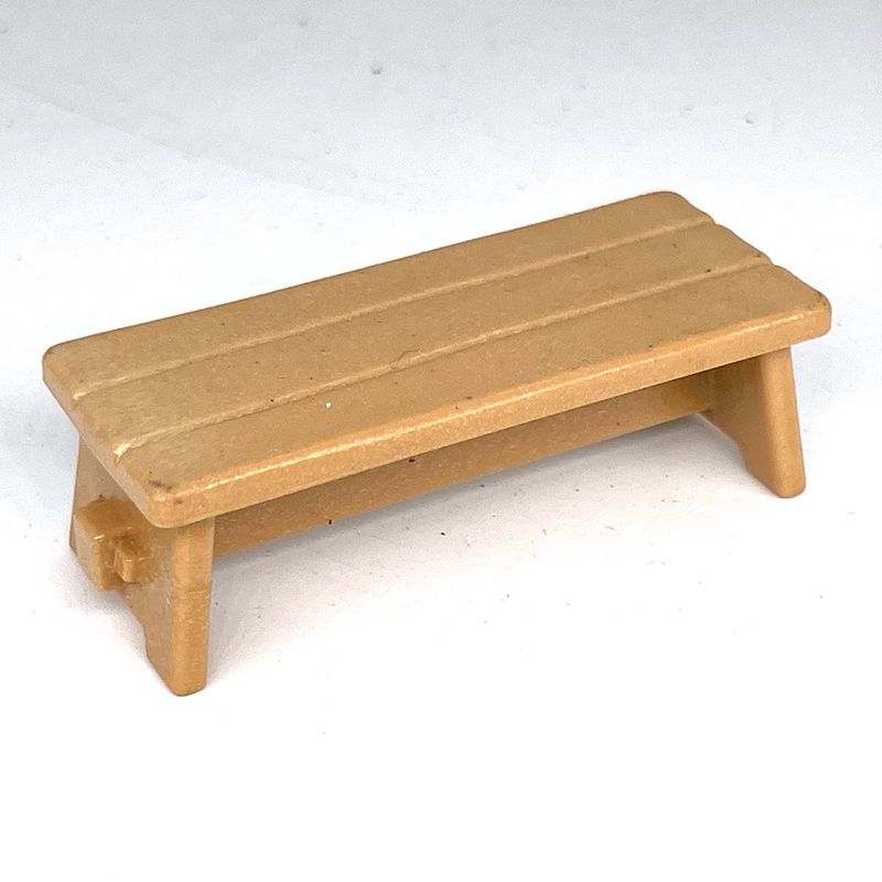 playmobil petit banc rustique beige playmobil petit banc rustique beige