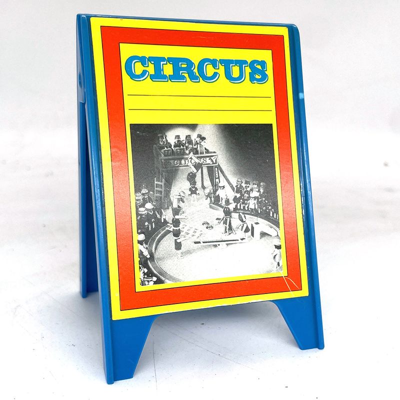 playmobil pancarte publicitaire du cirque playmobil pancarte publicitaire du cirque