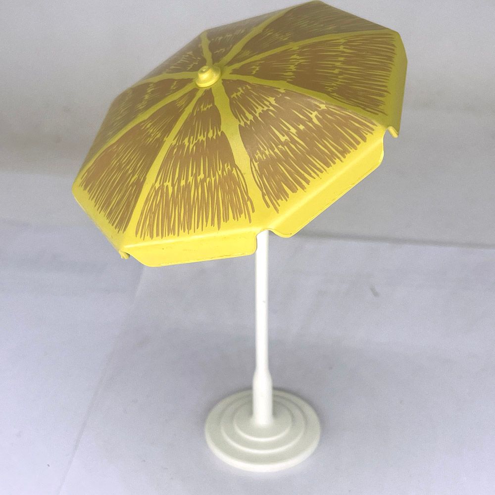 playmobil parasol impression paille