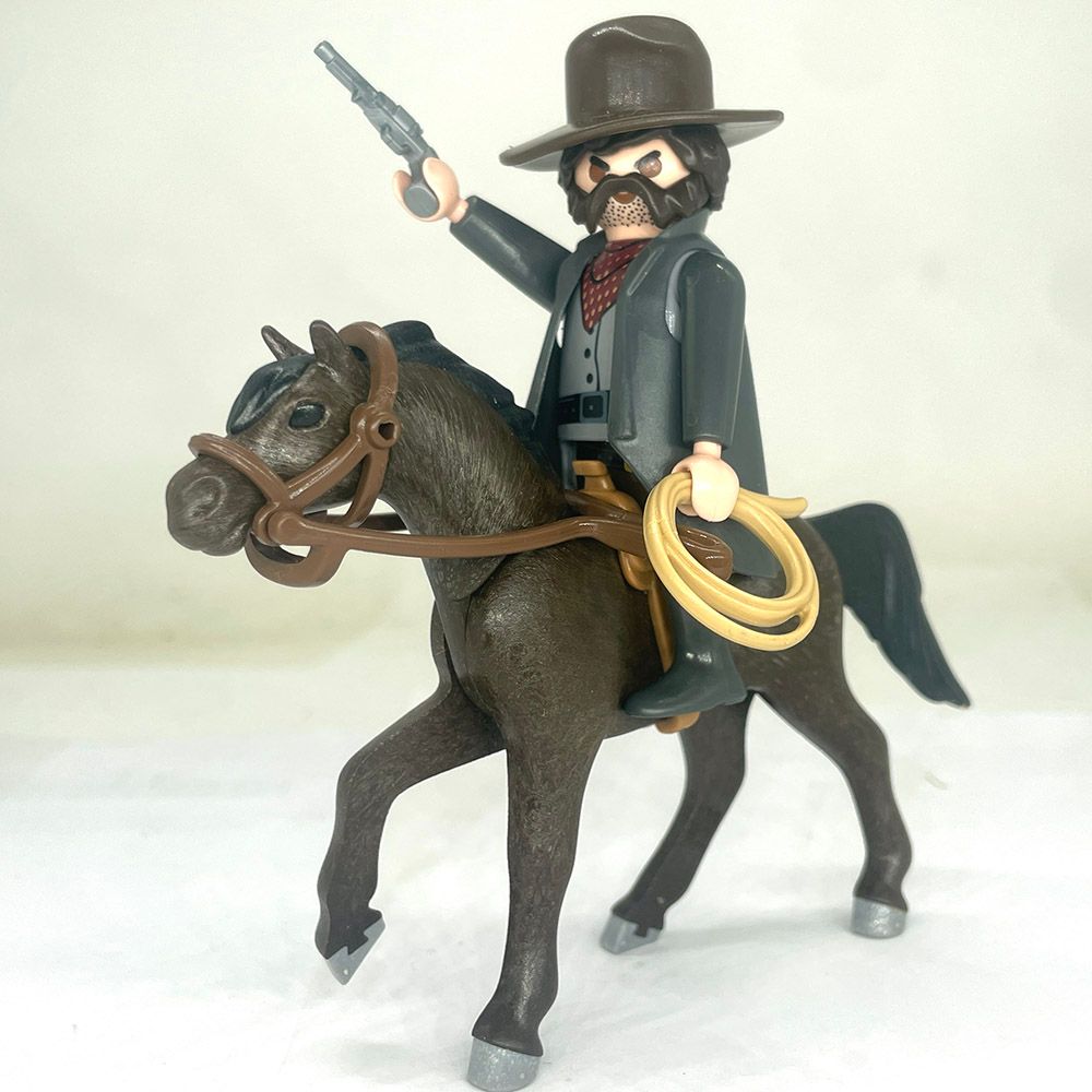 playmobil cowboy à cheval marshall playmobil cowboy à cheval marshall