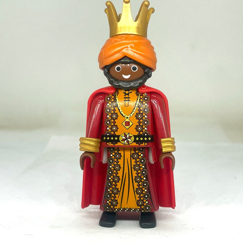 playmobil roi mage bordeaux or